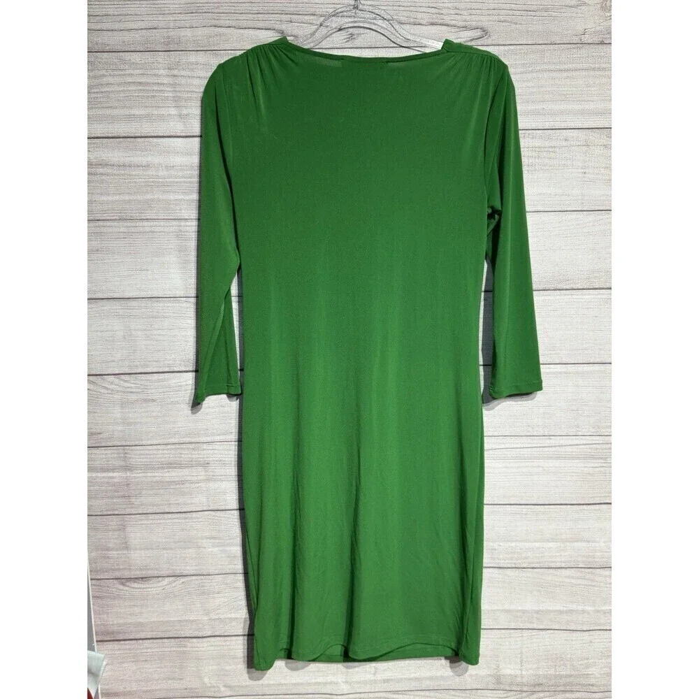 Michael Kors Kelly Green Midi Dress SIZE SMALL